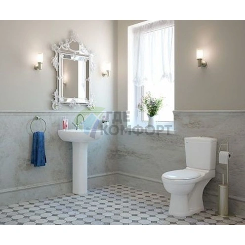 Компактный унитаз Della Antler Super Plus с микролифтом - фото 3