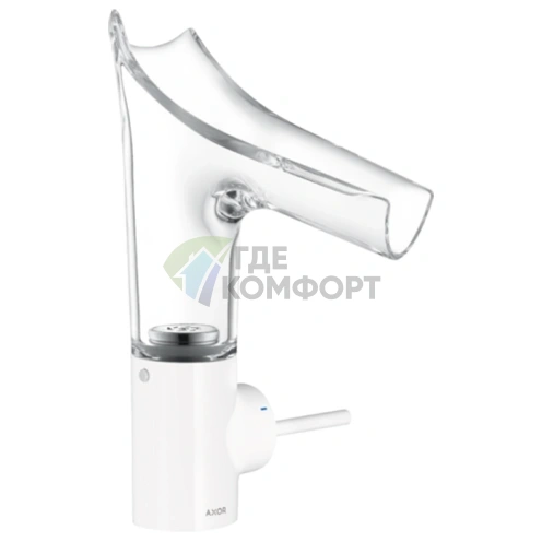 Смеситель для раковины AX Starck V белый (12112450) - фото 1