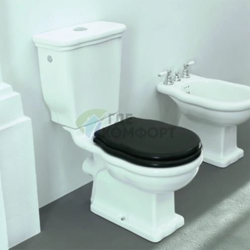 Унитаз-моноблок Artceram HERMITAGE со скрытым сливом, 71x36 см, белый (HEV004 01 00) - фото 1