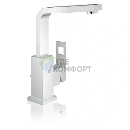 Смеситель для раковины Grohe Eurocube 23135000 с кубическим дизайном - фото 8