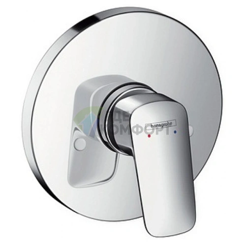 Встраиваемый смеситель для душа Hansgrohe Logis на 1 источник, хром (71606000) - фото 1