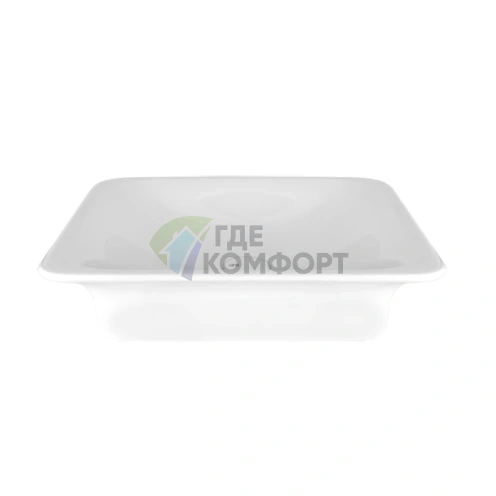 Накладная раковина Gessi iSpa 71×45 см с донным клапаном, белый - фото 1