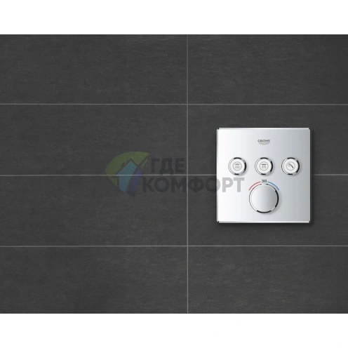 Термостат для ванны и душа Grohe Grohtherm SmartControl 29126000 - фото 6