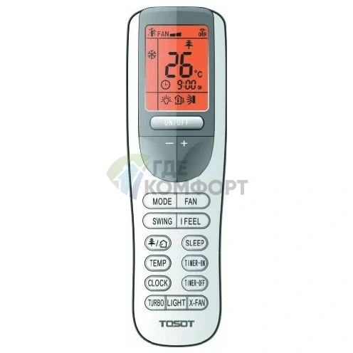 Настенный кондиционер Tosot Lyra T07H-SLy/I / T07H-SLy/O on/off - фото 7