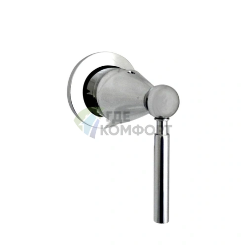 Смеситель для душа Nicolazz Torre: встраиваемая модель на 1 отверстие в хроме (3906CR) - фото 1