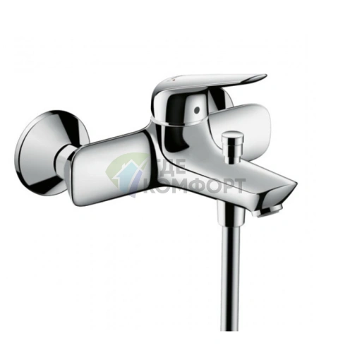 Смеситель для ванны Hansgrohe Novus настенный, хром (излив 192 мм) (71040000) - фото 1