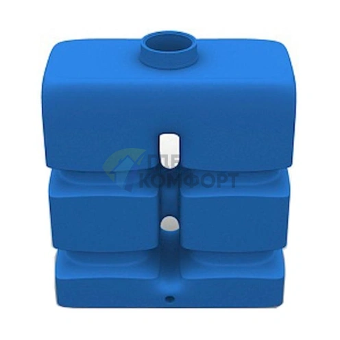 Топливный бак Элгад ПТ 1000Д с выходами под топливную обвязку - фото 1