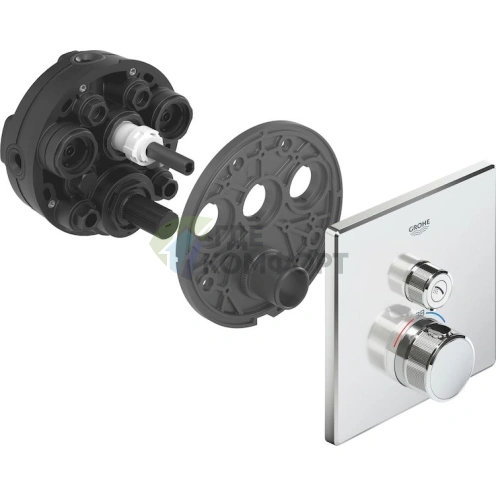 Цифровой термостат Grohe Grohtherm SmartControl для душа - фото 3