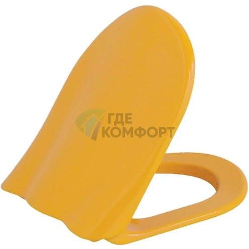 Стильный компакт-унитаз Creavit Ducky DC361 - фото 3