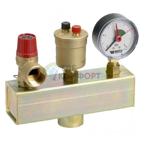 Группа безопасности котла KSG 30 (1, 3 бар, до 50 кВт) Watts - фото 1