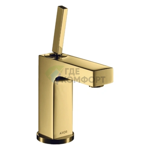 Смеситель для раковины AX Citterio в полированном золоте (39018990) - фото 1