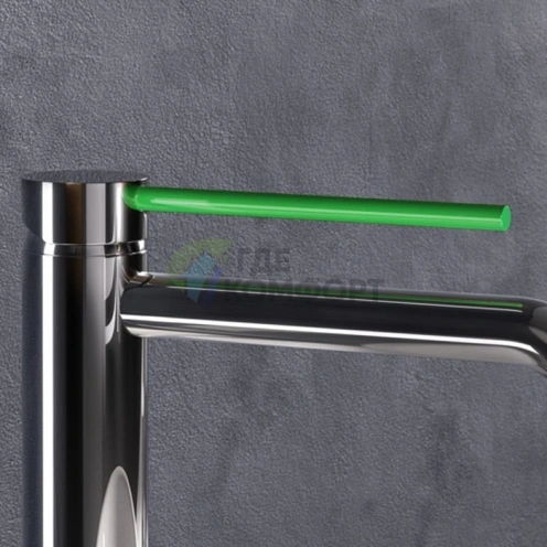 Накладка на ручку смесителя GATTONI CIRCLE ONE для ванны и душа, цвет Verde (9099/90VE) - фото 1