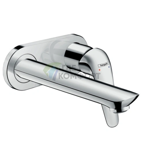 Смеситель для раковины Hansgrohe Novus настенный (13622180), хром (71127000) - фото 1