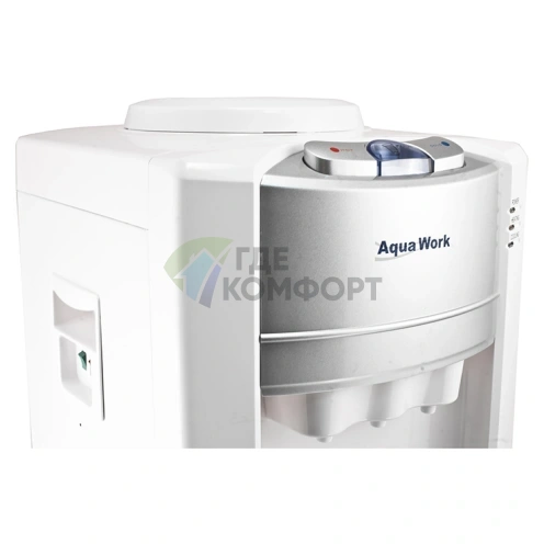 Кулер для воды AquaWork AW 712S-W белый - фото 4