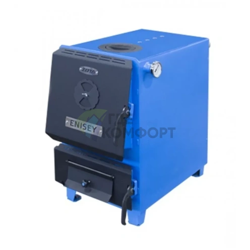 Твердотопливный одноконтурный напольный котел Zota Енисей-12 (12кВт) - фото 1