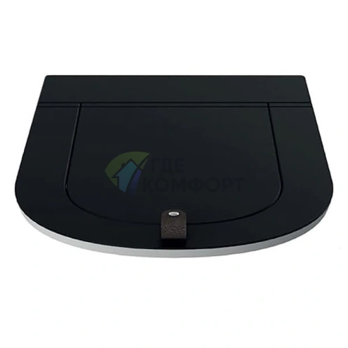 Сиденье для унитаза Artceram THE ONE черное матовое (THA001 81 nero matt) - фото 1