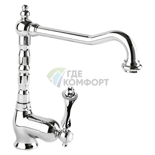 Смеситель Cezares Margot для кухни с выдвижной лейкой - фото 1