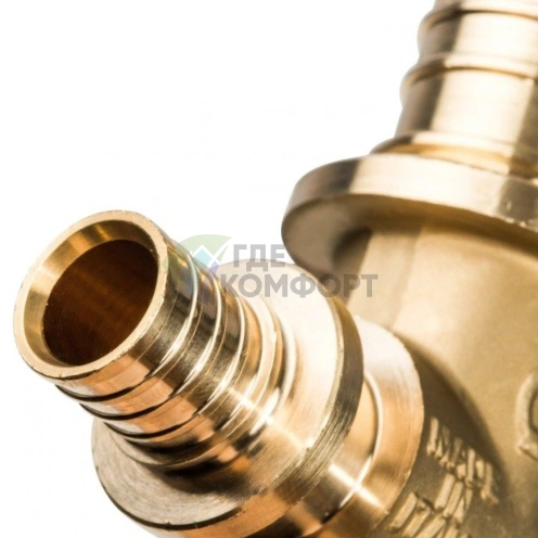 Stout Тройник переходной 25x25x16 для труб из сшитого полиэтилена аксиальный - фото 10