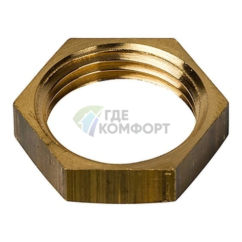 Контргайка STOUT 3/8 латунная - фото 2