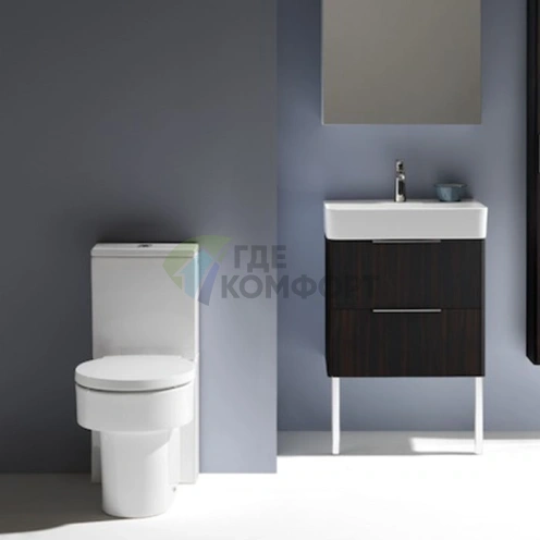 Бачок для моноблока Laufen VAL с механизмом слива и задним подводом (8.2928.1.000.871.1) - фото 1