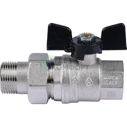 Bugatti шаровый кран Oregon 3/4 НР-ВР, 322, полнопроходной - фото 2