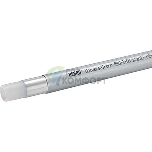 Труба из сшитого полиэтилена Rehau Rautitan stabil универсальная 20х2.9 Штанга 5м - фото 1