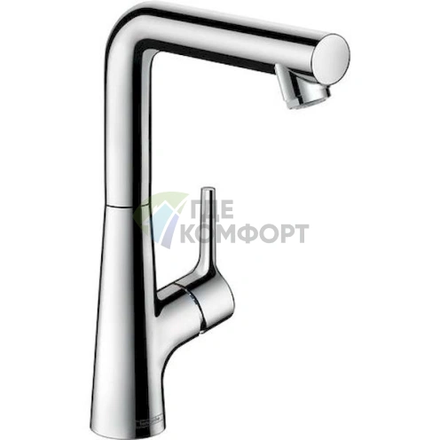 Смеситель для раковины Hansgrohe Talis S с донным клапаном (72105000) - фото 1