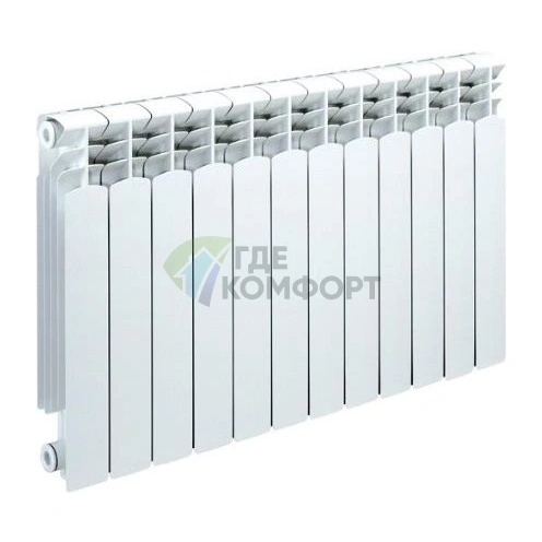 Биметаллический радиатор Sira ALI Metall 500 12 секций - фото 1