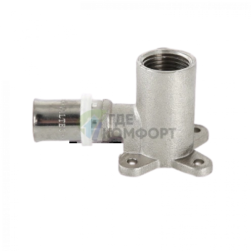 Водорозетка пресс проходная 16х1/2 ВР Valtec - фото 3
