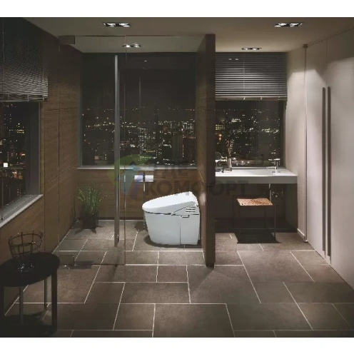 Унитаз приставной TOTO Neorest AH с функцией биде Washlet и скрытым подключением - фото 3