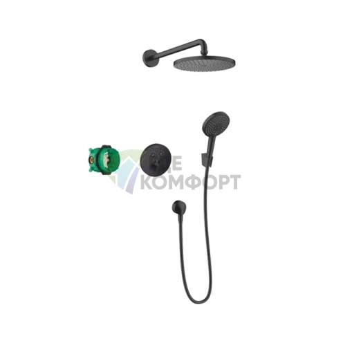 Душевая система HG Raindance, черный мат. (27959670) - фото 1
