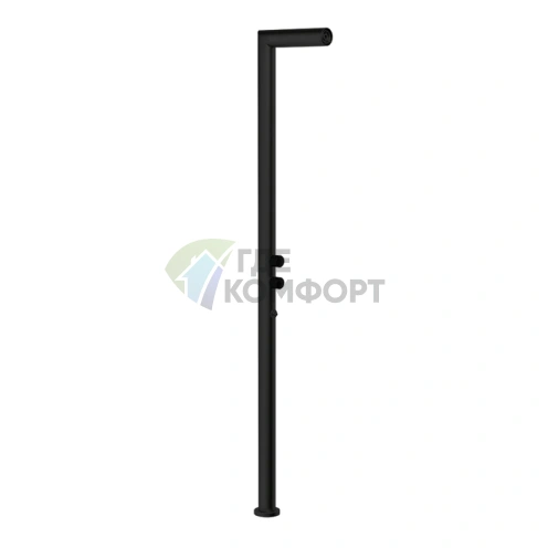 GESSI OUTDOOR Напольная душевая стойка для улицы на 2 выхода, цвет Black XL (63203#299) - фото 1