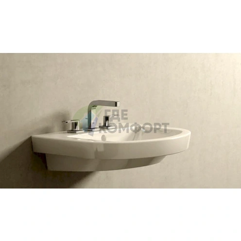 Смеситель для раковины Grohe Quadra 20306000 с однорычажным управлением - фото 2