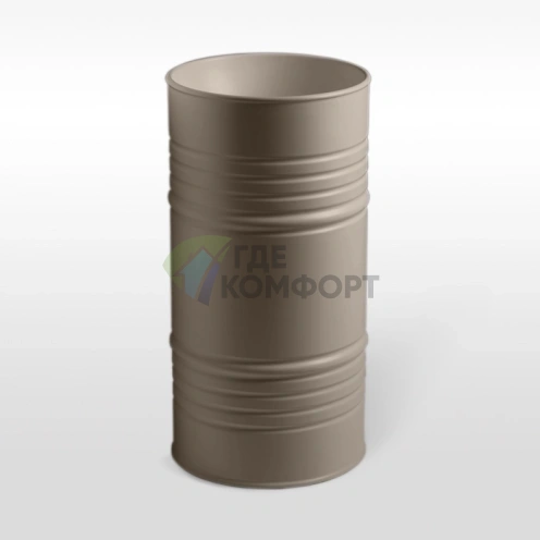 Раковина свободностоящая Kerasan Artwork BARREL 45x90 см без отверстия под смеситель, цвет Nocciola (4742K81) - фото 1