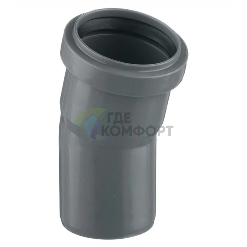 Отвод канализационный HTB 50 15° Ostendorf - фото 2