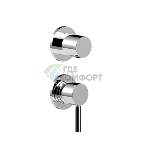 Встраиваемый смеситель для душа Fantini NOSTROMO хром (50 02 G489B) - фото 1