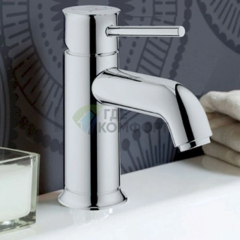 Смеситель для раковины Grohe BauClassic: эталон надежности и стиля - фото 4