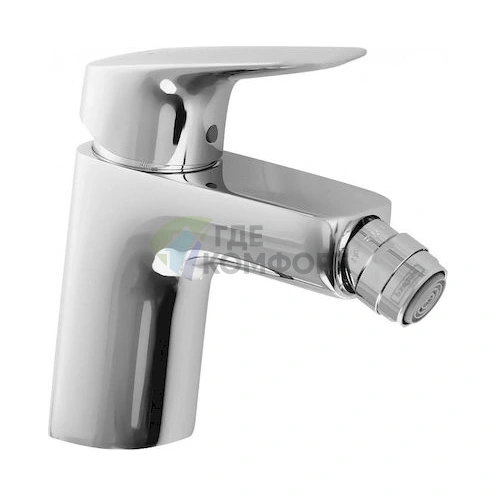 Смеситель Hansgrohe Logis 71204000 для биде с донным клапаном - фото 1