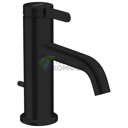 Смеситель для раковины AX One 70, матовый черный (48000670) - фото 1