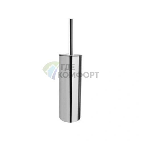 Ершик для унитаза напольный Duravit D-Code, хром (99281000) - фото 1