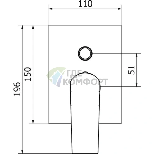 Смеситель Cezares Lillia VDIM-01-Cr с внутренней резьбой для стильной ванной - фото 2