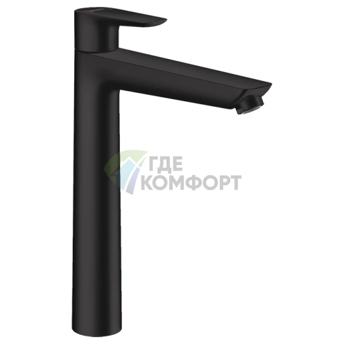 Смеситель для раковины Hansgrohe Talis E черный матовый (71717670) - фото 1