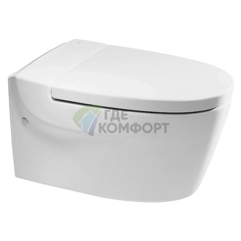 Подвесной унитаз Roca Khroma с системой инсталляции - фото 1