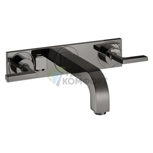 Смеситель для раковины AX Citterio в полированном черном хроме (39148330) - фото 1