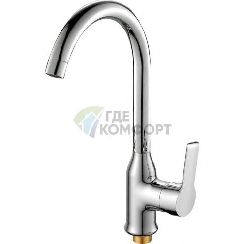Смеситель для кухни Rush Victoria VI7135-23 с вращающимся изливом и выдвижной лейкой - фото 2