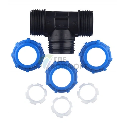 Тройник 40 ПНД Политэк - фото 4