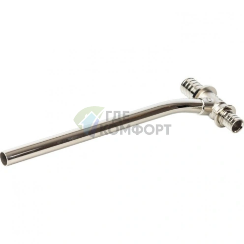 Stout Трубка для подкл-я радиатора-Т-образная 20/15/25 для труб из сшитого полиэтилена аксиальный - фото 8