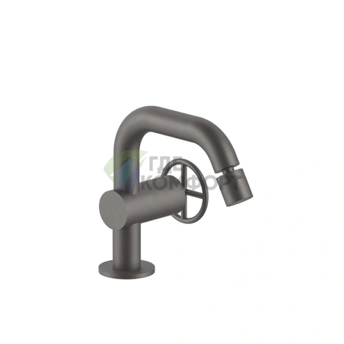 Смеситель для биде Fantini Fontane Bianche с донным клапаном, цвет Matt Gun Metal PVD (47 P5 P008W) - фото 1