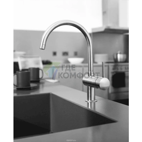 Смеситель для кухни Grohe Minta 32917DC0: Однорычажный с керамическим картриджем - фото 4