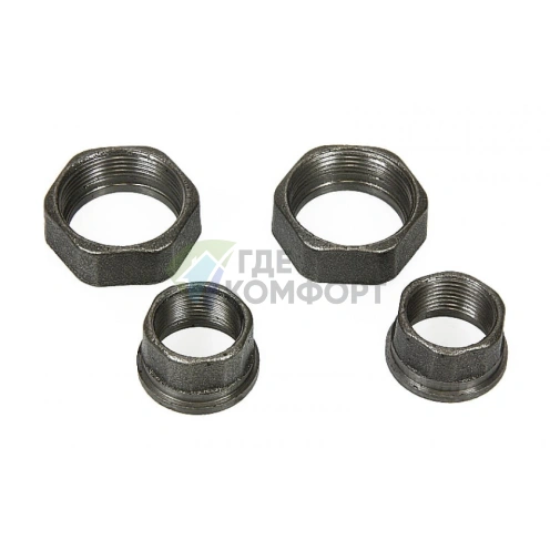 Комплект чугунных гаек UNION KIT 1 1/2